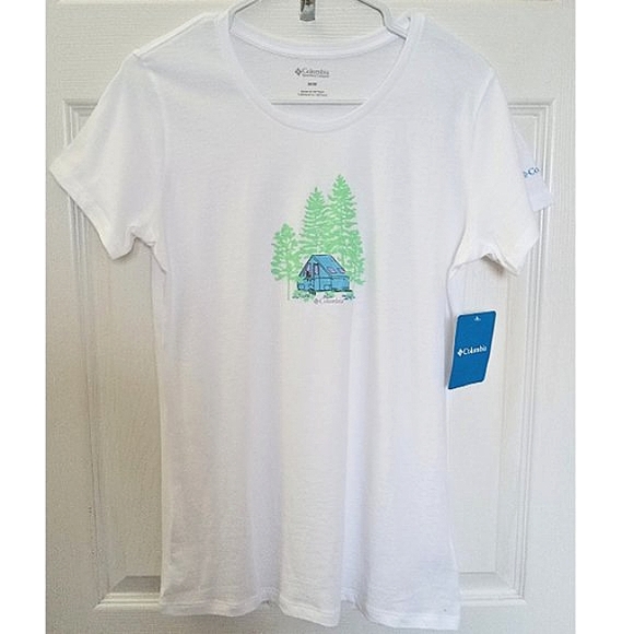 NWT Columbia T-shirt Size M - Picture 1 of 12